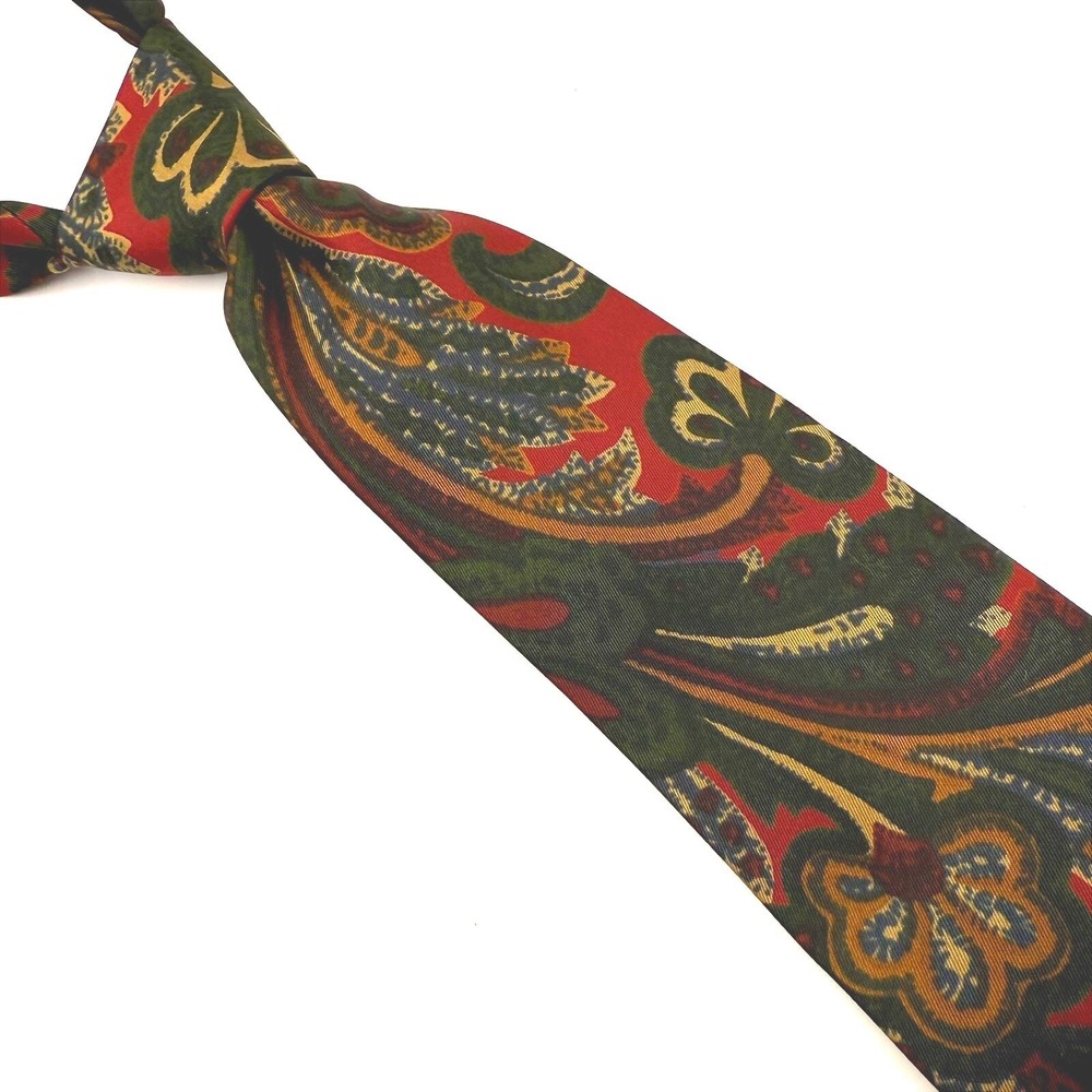 XMI For Harolds Necktie Hand Made 100% Silk Men's Tie Made In USA - Picture 1 of 5